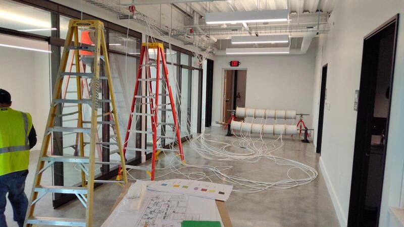 large cable job